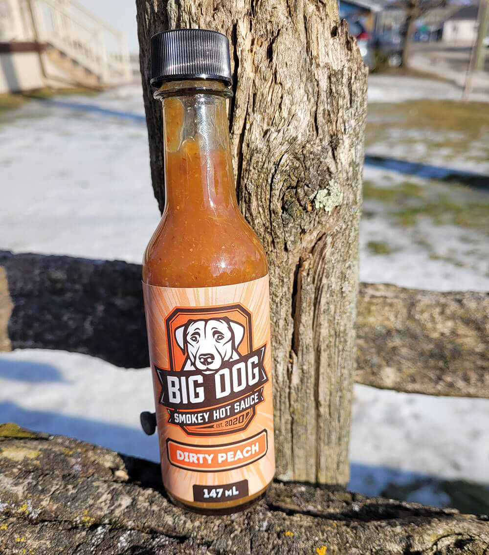 Dirty Peach - BIG DOG SMOKEY HOT SAUCE